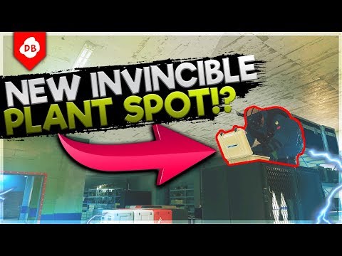 NEW Invincible Defuser Spot + Hiding Spots - Rainbow Six : Siege