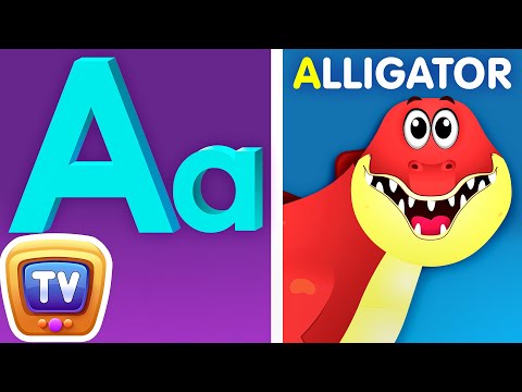 Phonics Song 3 with TWO Words - A for Alligator - ABC Song with Sounds - Toddler Learning Videos