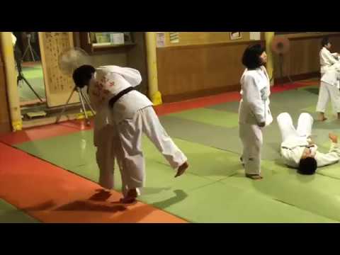 柔道JUDO、それではフワッと崩して打ち込みして下さい！毛呂道場byてる先生(H30.7.18)
