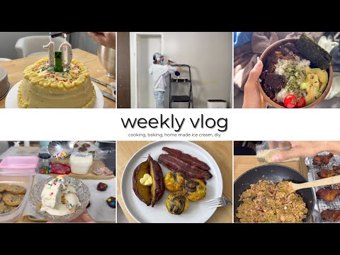 WEEKLY VLOG // PANTRY RENO // COOKING + BAKING //Jessica Tull