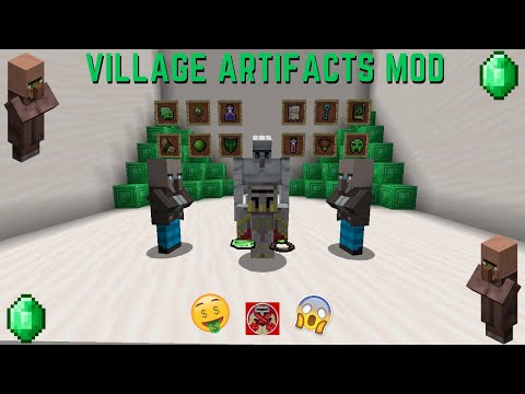 Mod Showcase #44: Village Artifacts Mod (Minecraft 1.16.5)