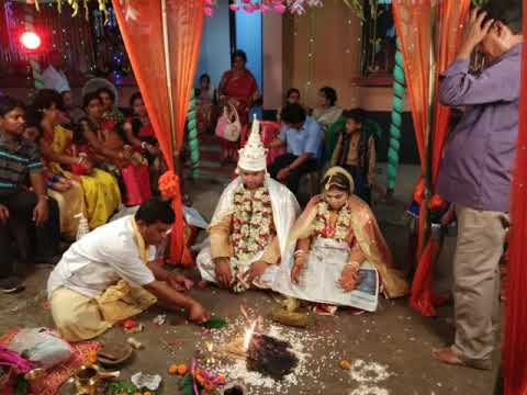 A beautiful marriage ceremony of sourav and dipannita