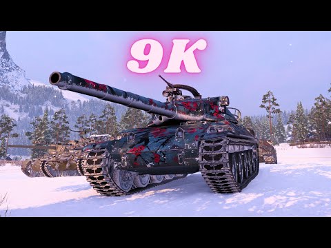 AMX 30 1er prototype  9K Damage 8 Kills World of Tanks Replays