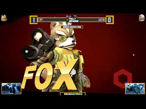 PSpA 2018 - SPT (Fox) vs Justin (Sheik) - Winners Quarter-Final - Super Smash Bros. for Wii U