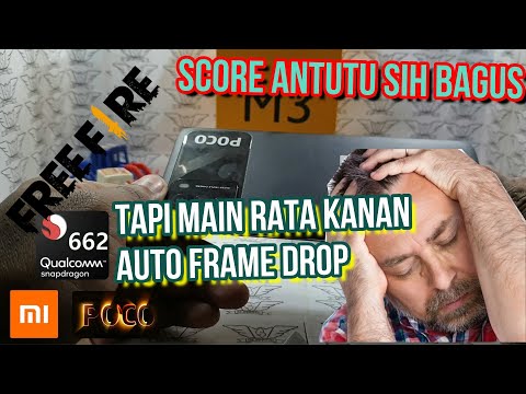 Xiaomi POCO M3 Ram 4GB Game Test Freefire  || Handcam || SD 662 (11nm) || Battery 6000 mAh