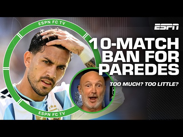 WORLD CUP BANS ANNOUNCED 🚨 Were Argentina penalized enough? | ESPN FC