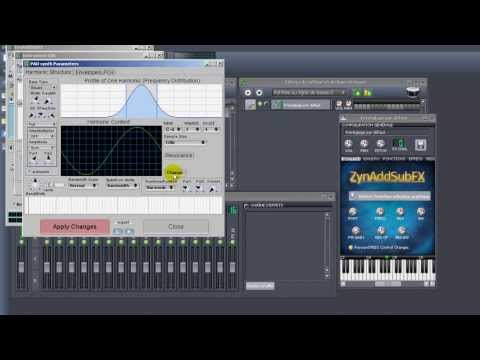 LMMS-11-Le synthé ZynAddSubFx-Tutoriel