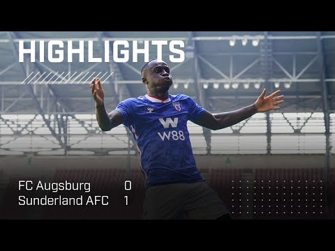 Diarra Scores & Roefs Saves Penalty | FC Augsburg 0 - 1 Sunderland AFC | Highlights