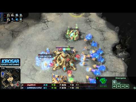 StarCraft II BlinG vs GeRichRail: Gfinity £100 Cup Game 1