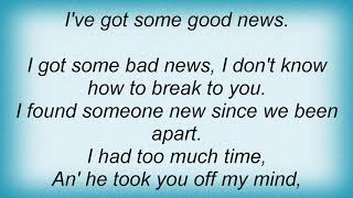 George Strait - Good News Bad News Lyrics