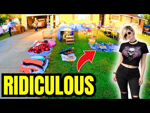 HER YARD SALE PRICE WAS ABSURD