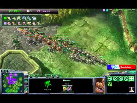 TWL SCII Tournament Season 2 Winner Bracket Runde 2 Wolf vs Lucas (3)