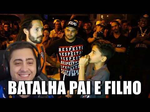 ALANZOKA REAGINDO A NAUI vs BMO - Pai e Filho (melhor batalha)