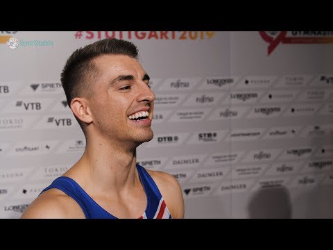 Max Whitlock (GBR) Interview - 2019 Worlds Stuttgart - Qualifications