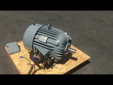 Siemens Electric Motor 15hp 960 Rpm