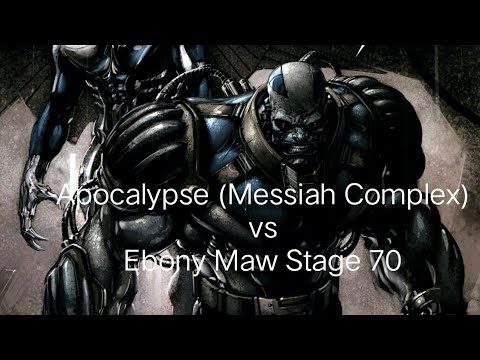 Apocalypse (Messiah Complex) vs WBU Ebony Maw Stage 70 | Marvel Future Fight