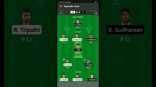 SRH vs GT dream 11 team only for head to head