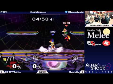 MNM11 Melee - FX_DFW Sethlon (Fox) vs Moophobia (Falco) - Winners Bracket