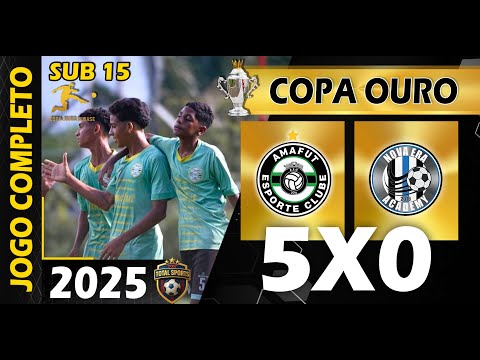 AMAFUT 5X0 NOVA ERA  |  SUB 15 - COPA OURO 2025