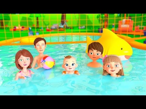 Yüzme Havuzu Şarkısı | Eğlenceli Bebek Şarkısı | CocoBerry Türkçe