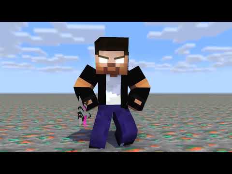 EPIC HEROBRINE DANCE   XDJAMES ,MECHANICZ, MONSHIIEE   MINECRAFT ANIMATION
