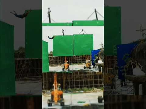 😱😱Bahubali movie behind the scenes #behindthescene #bahubali#prabhas#new #vfx #shorts#bahubali2#bts