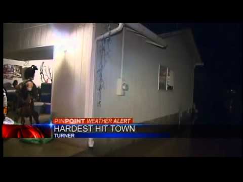 Hardest hit town: Turner, Ore.