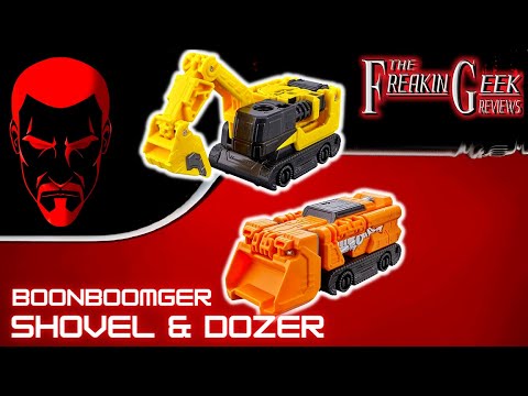 BoonBoomger DX SHOVEL & DOZER: EmGo's Super Sentai Reviews N' Stuff