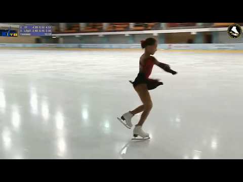 Elizaveta Kulikova(2008), SP, 2018.11.17 Tournament School №4 for  prizes of "Youth TV"