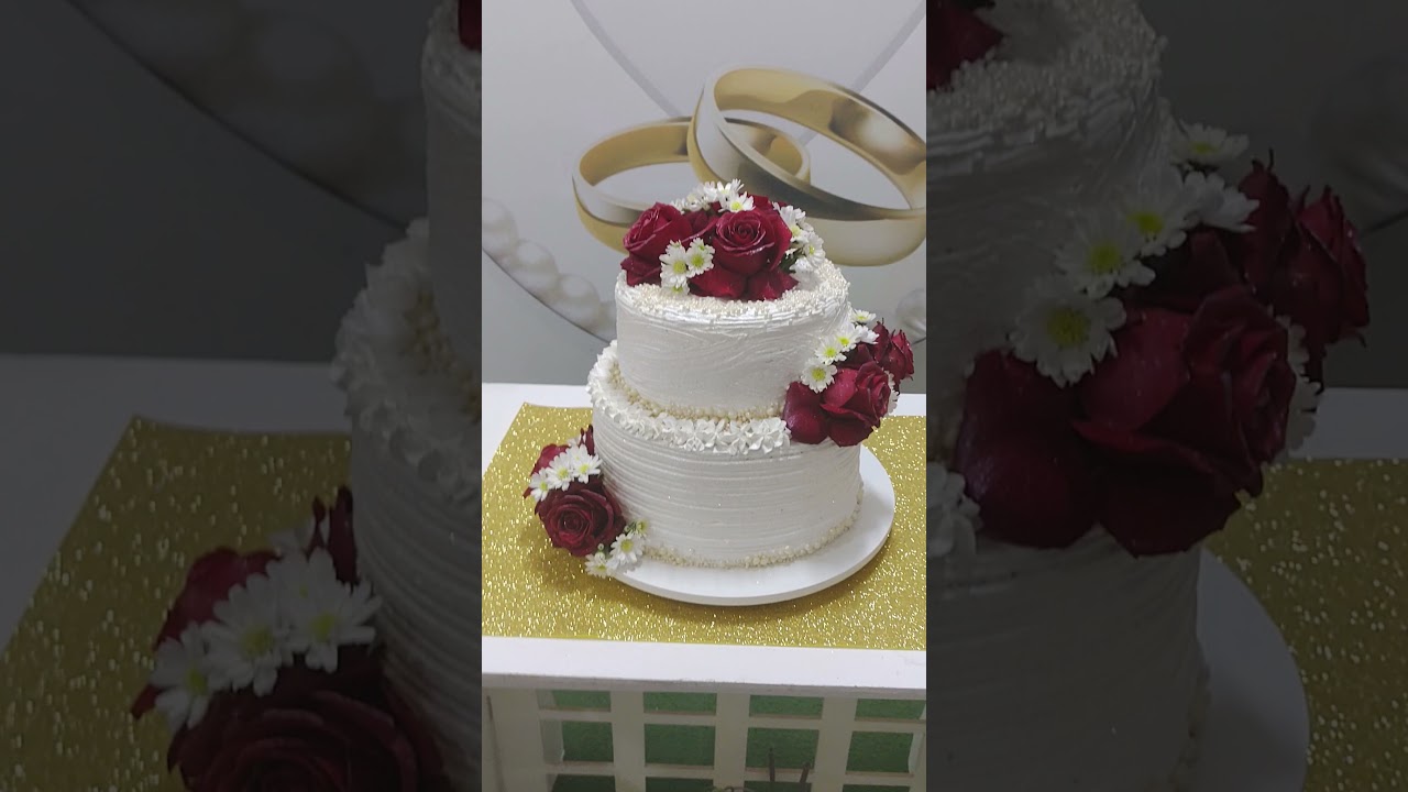 bolo de noivado