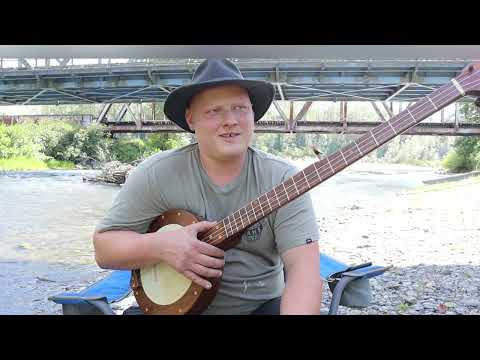 Custom Built Mountain Banjo  - ''The Cowboy's Lament (Harry McClintock)