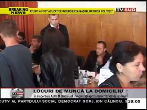 Locuri de munca la domiciliu - Reportaj TV