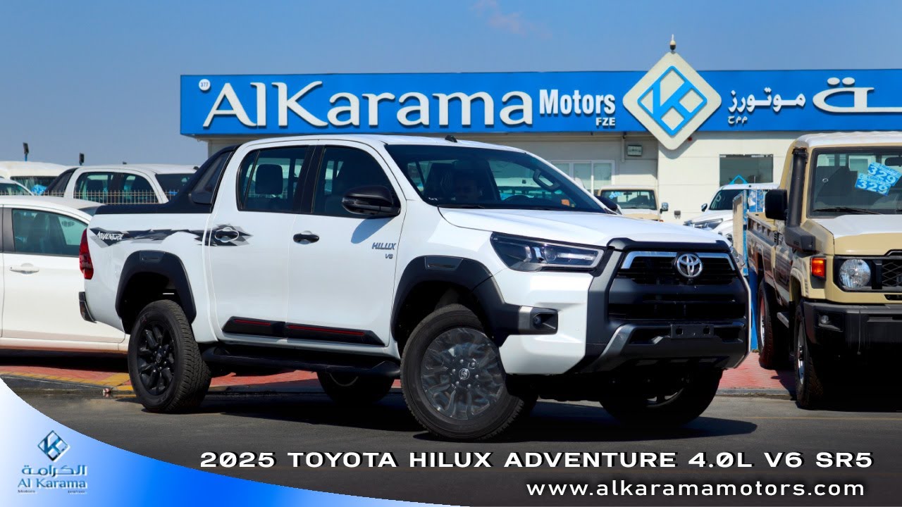 تويوتا هيلوكس 4.0L | V6 | SR5 | GCC | 360 Camera | Diff Lock video