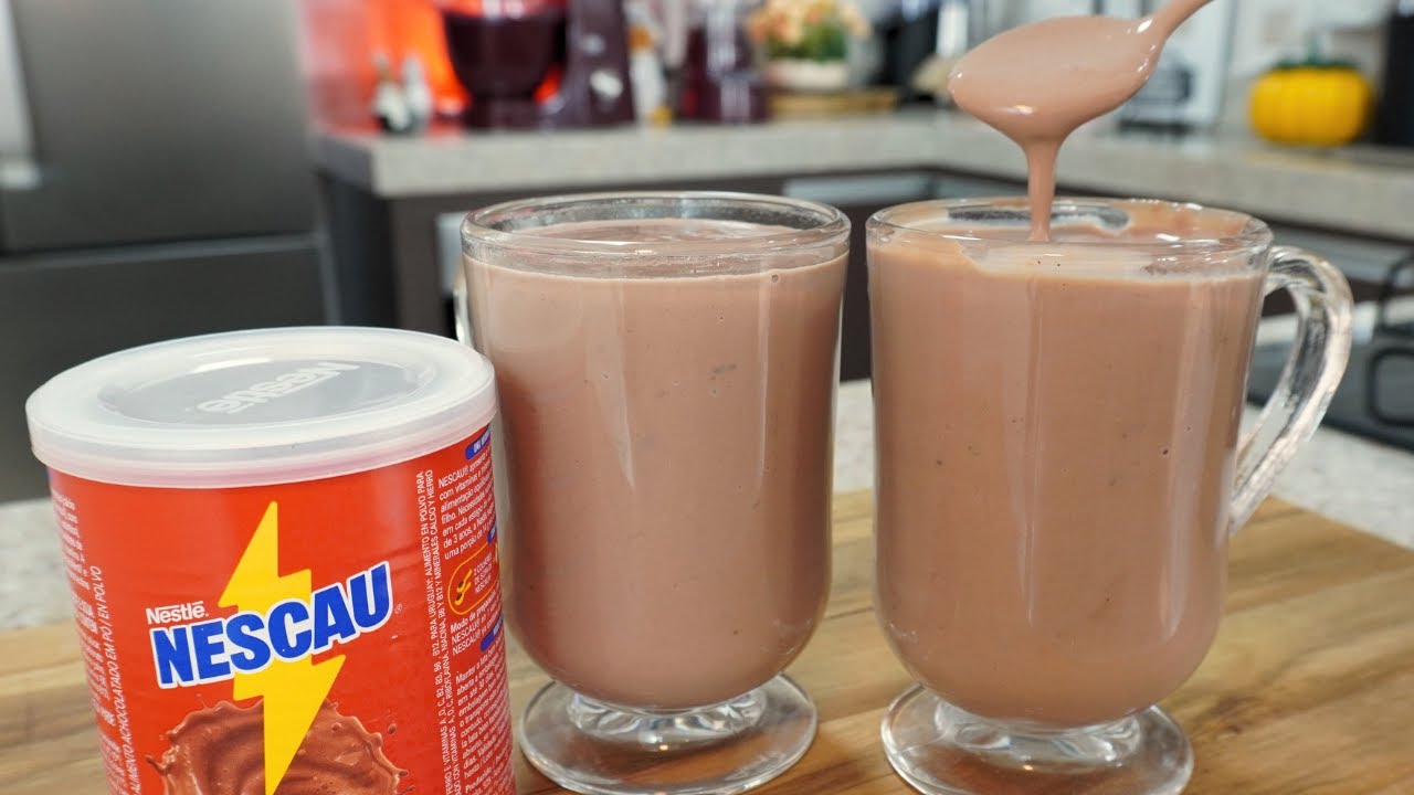 CHOCOLATE QUENTE CREMOSO com NESCAL