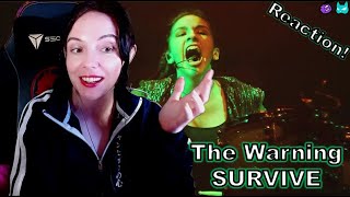 Survive - THE WARNING (LIVE at Lunario CDMX) - First Time Hearing Reaction! I love these ladies!