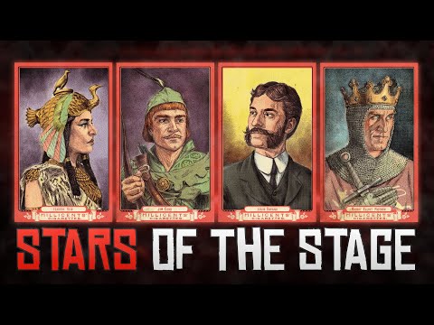 Stars of the Stage Cigarette Cards - Red Dead Redemption 2