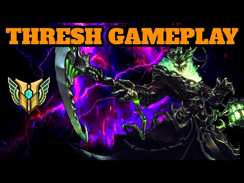 Thresh Gameplay vs Nautilus - League of Legends [FULL GAME]