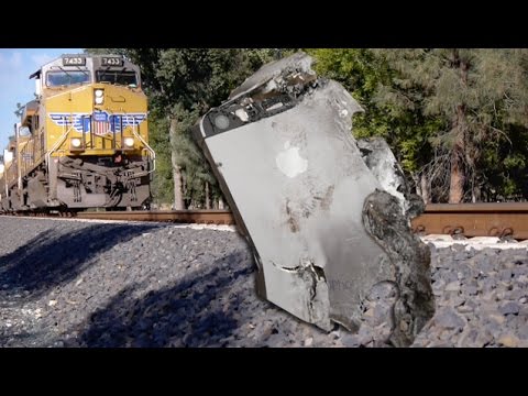 Watch This iPhone 5s Get Obliterated By A Train