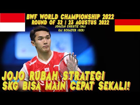 BWF WORLD CHAMPIONSHIP 2022 – JONATAN CHRISTIE (INDONESIA) VS KAI SCHAEFER (GERMANY)