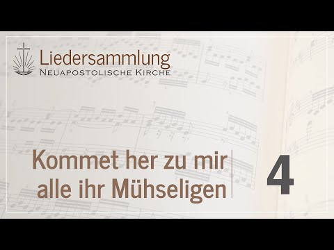 🎵 Alte Chormappe🎵 CM 4 - Kommet her zu mir