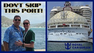 We Found Paradise in St. Maarten! 🌴 | Wonder of the Seas Cruise Vlog