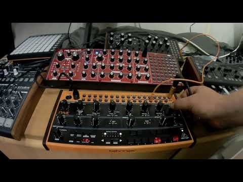 CND2 Behringer Crave sequenced Neutron & Moog Dfam