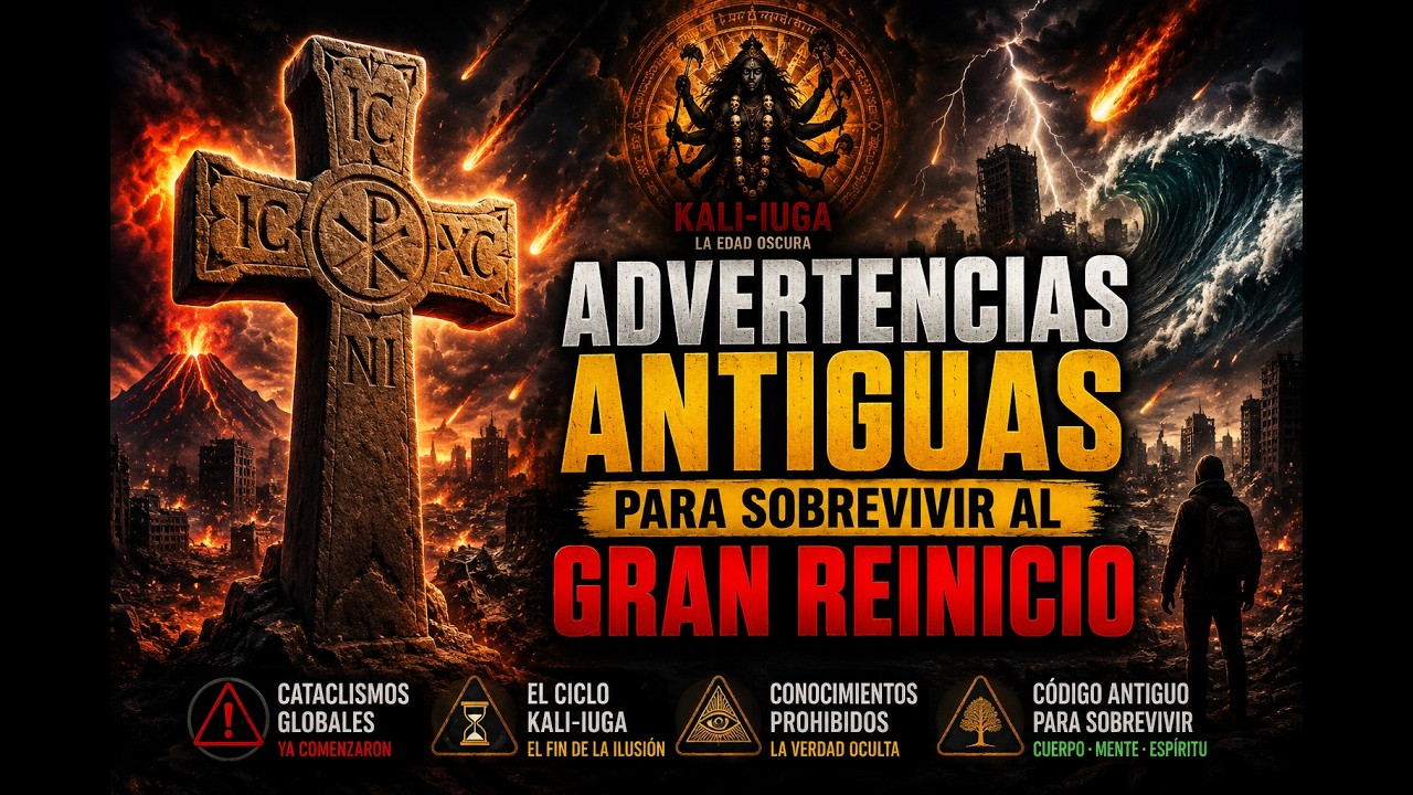 🚨 LA CRUZ DE HENDAYA REVELA EL GRAN REINICIO? | Kali Yuga, Cataclismos y el Fin de una Era 🌍⚡