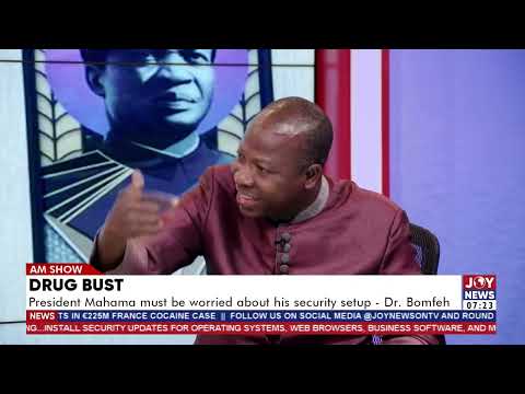 Drug bust: These arrests must be a wake-up call - Dr. James Kwabena Bomfeh Jnr, CEO, CenCES.