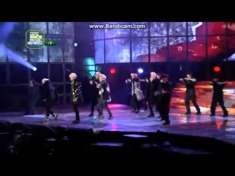 121214 B.A.P - Intro + Warrior @ MelOn Music Awards