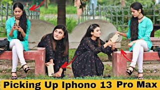 Picking Up Iphone 13 Pro Max In Front Of Girls@crazycomedy9838