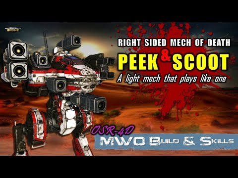 [BRxV] MWO Build & Skills : Osiris Peek & Scoot