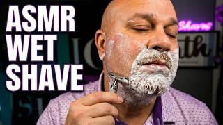 ASMR 💇 FOR A GOOD SLEEP | TRADITIONAL SHAVING WITH BRUSH AND TIMELESS RAZOR | SHAVING ASMR