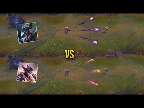 Victorious Twisted Fate vs Crime City Nightmare Twisted Fate - Skin Spotlights - League of Legends