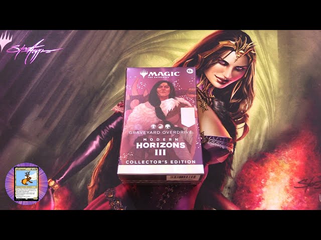 Vídeo relacionado con Mazo de Commander de edición de coleccionista de Horizontes de Modern 3, de Magic: The Gathering - Graveyard Overdrive (Version Anglaise)